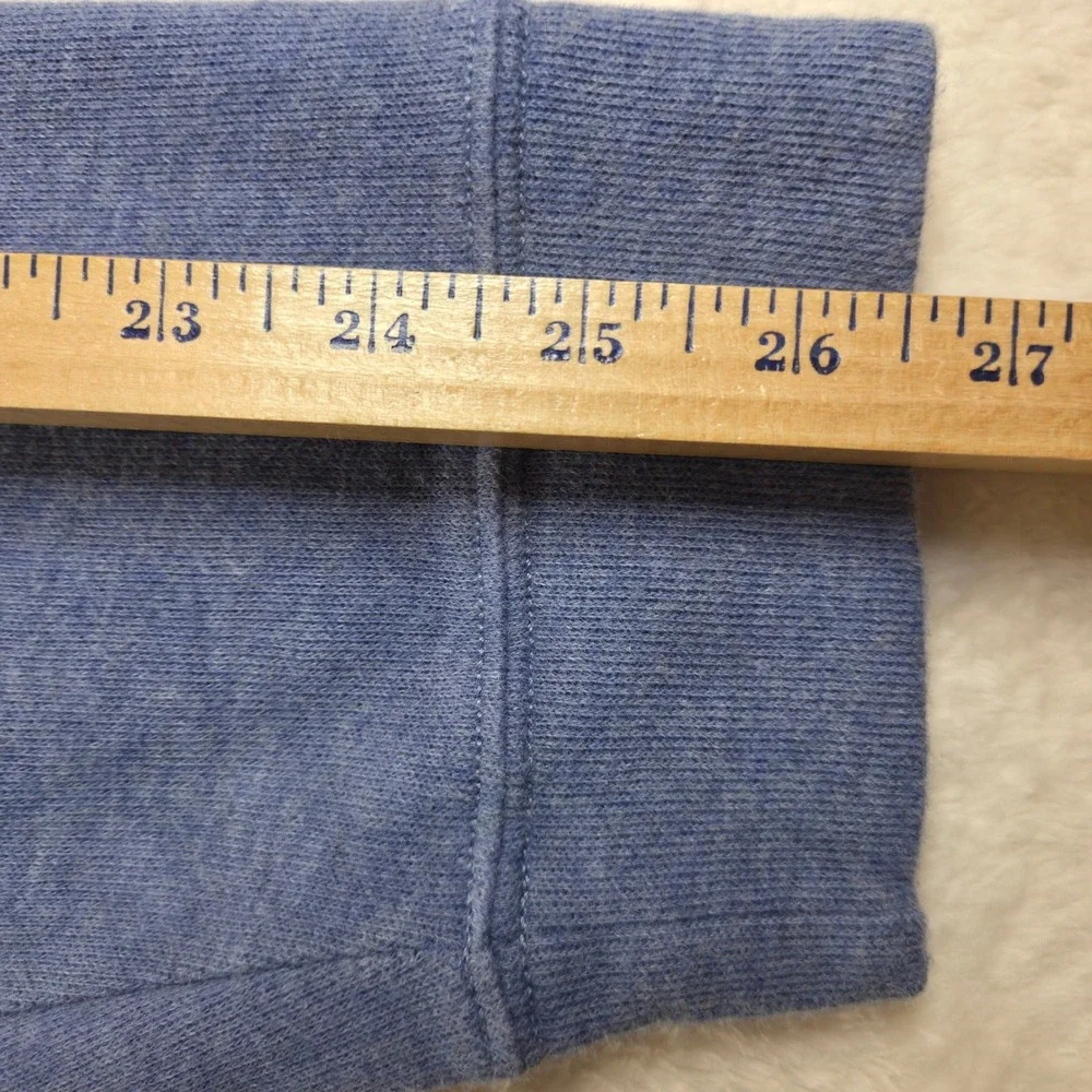 Polo Ralph Lauren Mens Estate Rib Quarter Zip Pullover XXL Blue Cotton